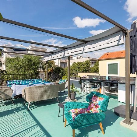 スプリト Boutique Triple House With Garden & Roof Terraceヴィラ エクステリア 写真