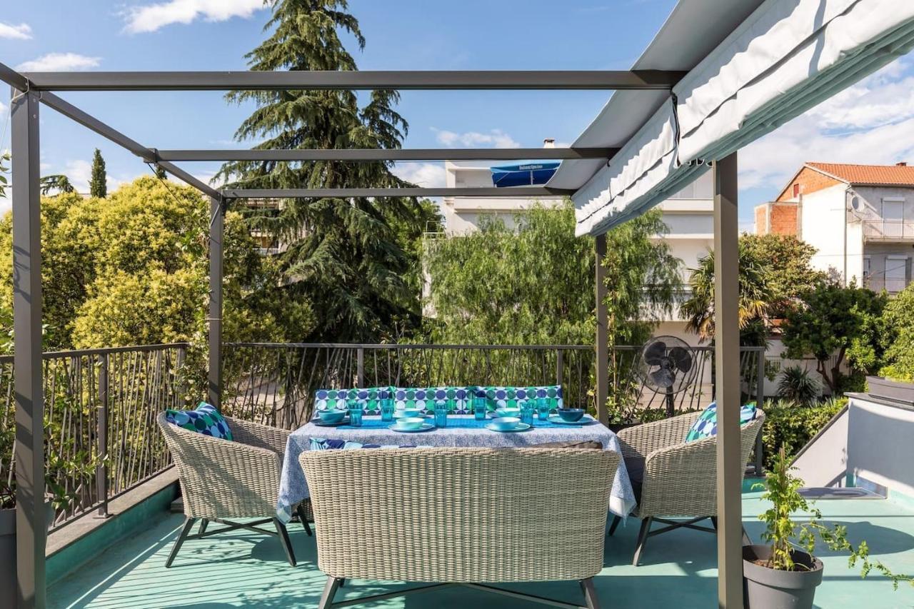 スプリト Boutique Triple House With Garden & Roof Terraceヴィラ エクステリア 写真
